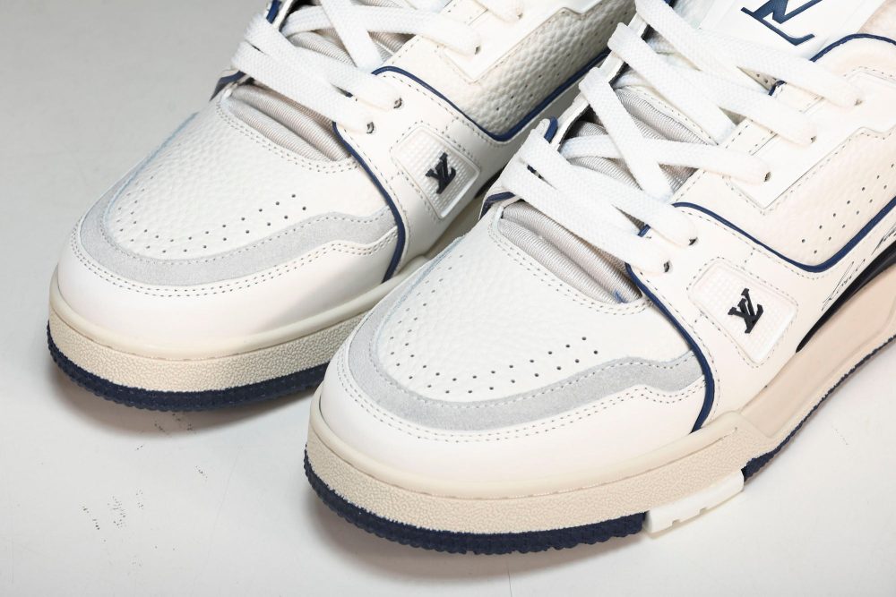 Louis Vuittоп Trainer Low 'Signature White Marine' - Image 21