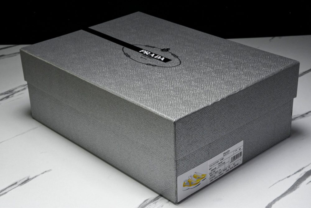 Prada America's Cup Sneaker 'Yellow Silver' - Image 25