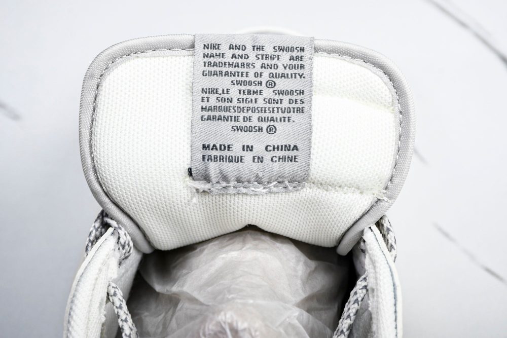 Travis Scott AJ1 Low x Stussy 'Grey White Red' (Custom) - Image 13