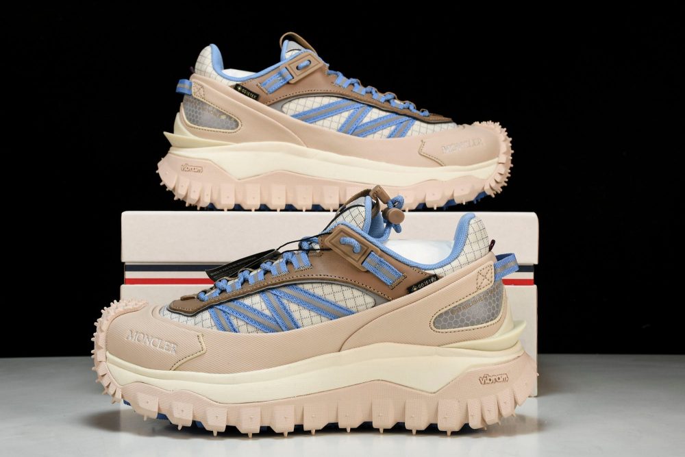 Moncler Trailgrip GTX 'Beige Blue' - Image 21