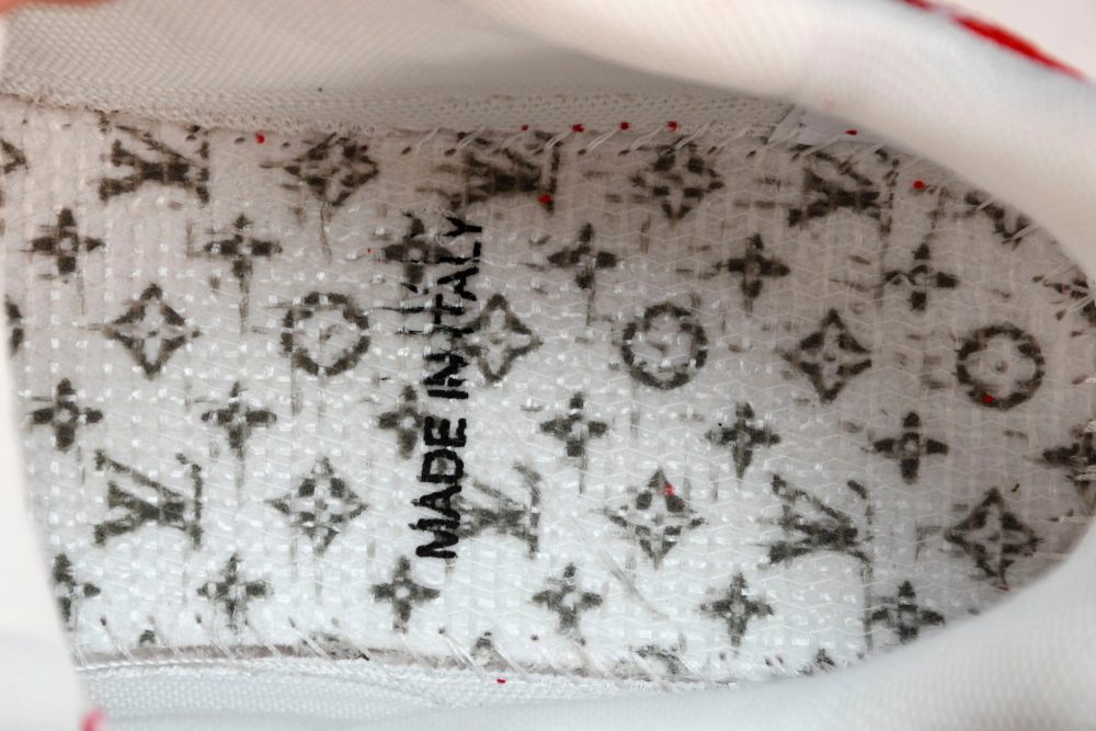 Louis Vuittоп Trainer Low 'Red Monogram Textile' - Image 15