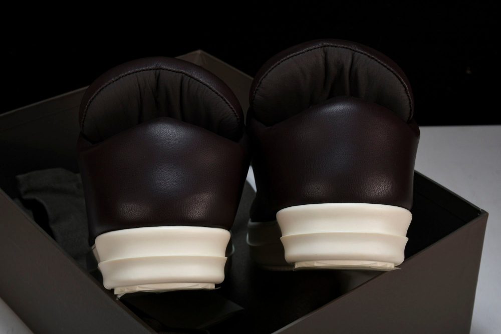 Rick Owens Luxor Jumbo Lace Padded Low 'Black' - Image 26