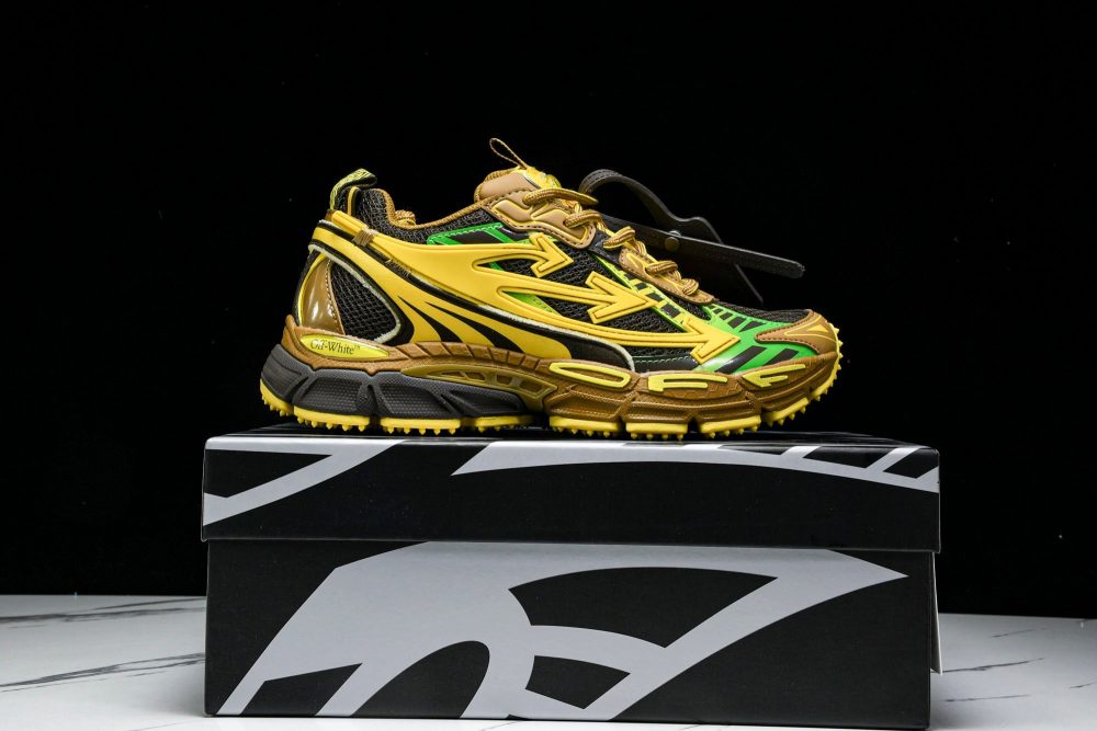 Off-White "Be Right Back" Sneaker 'Yellow Brown' - Image 25