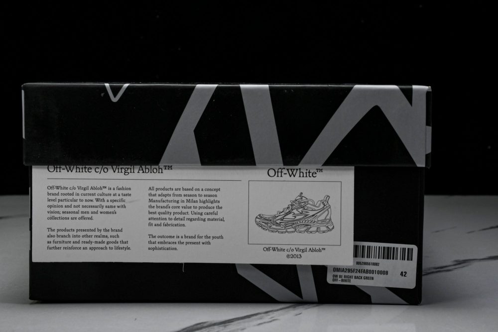 Off-White "Be Right Back" Sneaker 'Paris' - Image 26