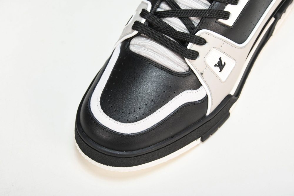 Louis Vuittоп Trainer Low 'Black Grey White' - Image 9