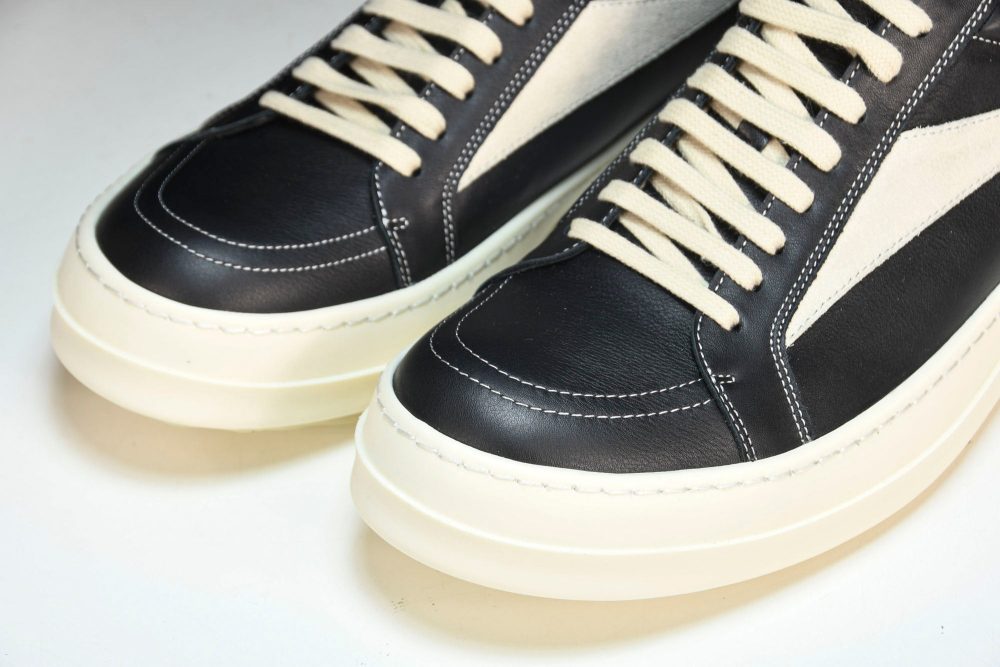 Rick Owens Vintage Sneaks 'Black' - Image 20