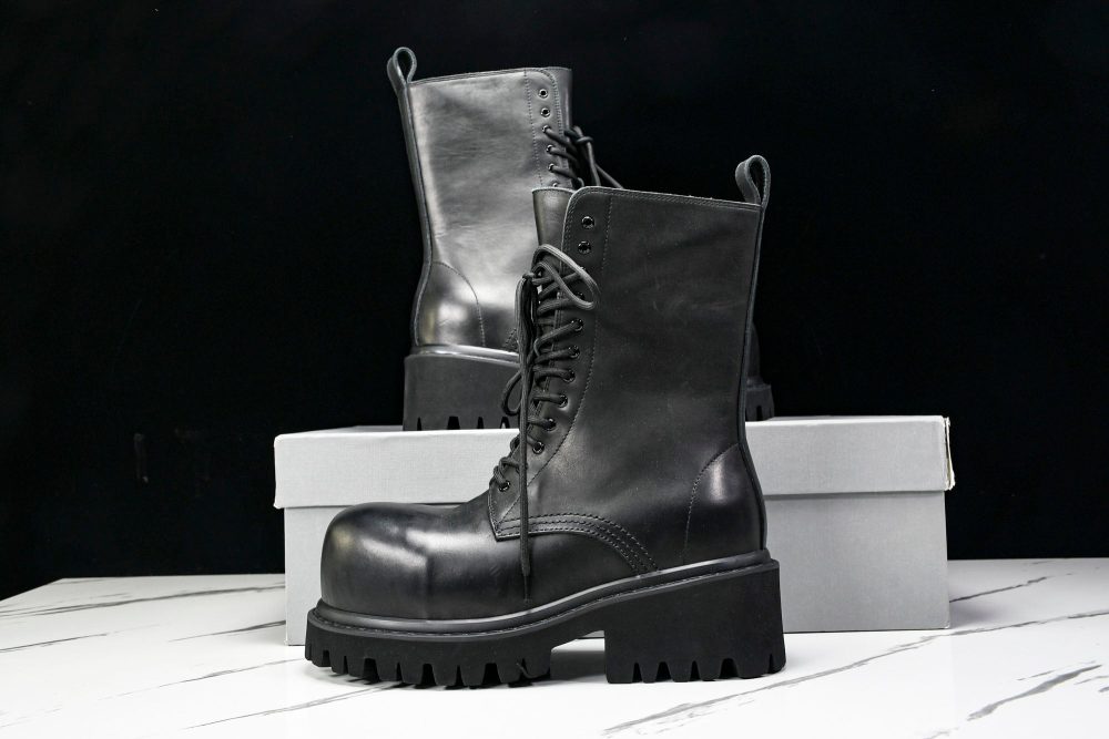 Вalenciaga Stomper Bootie 'Black' - Image 18