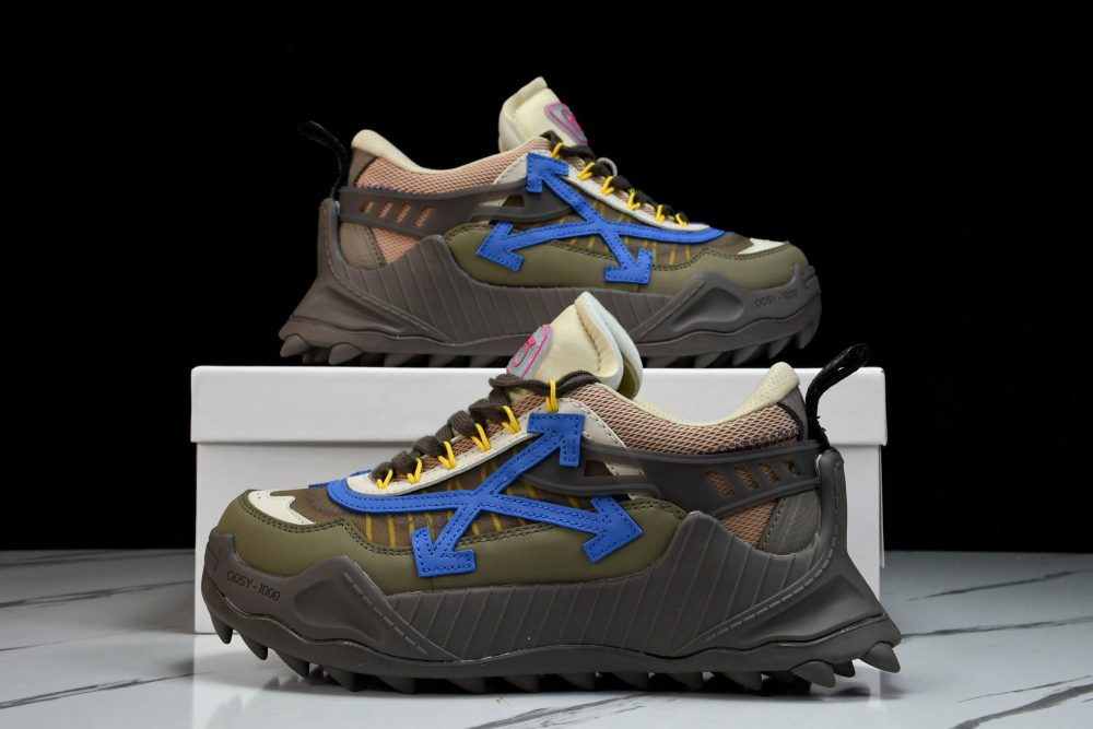 Off-White ODSY-1000 'Brown Grey Blue' - Image 24