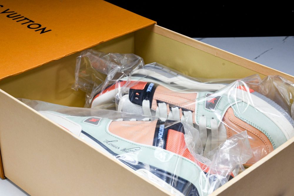 Louis Vuittоп Trainer Low 'Orange Multi' - Image 30