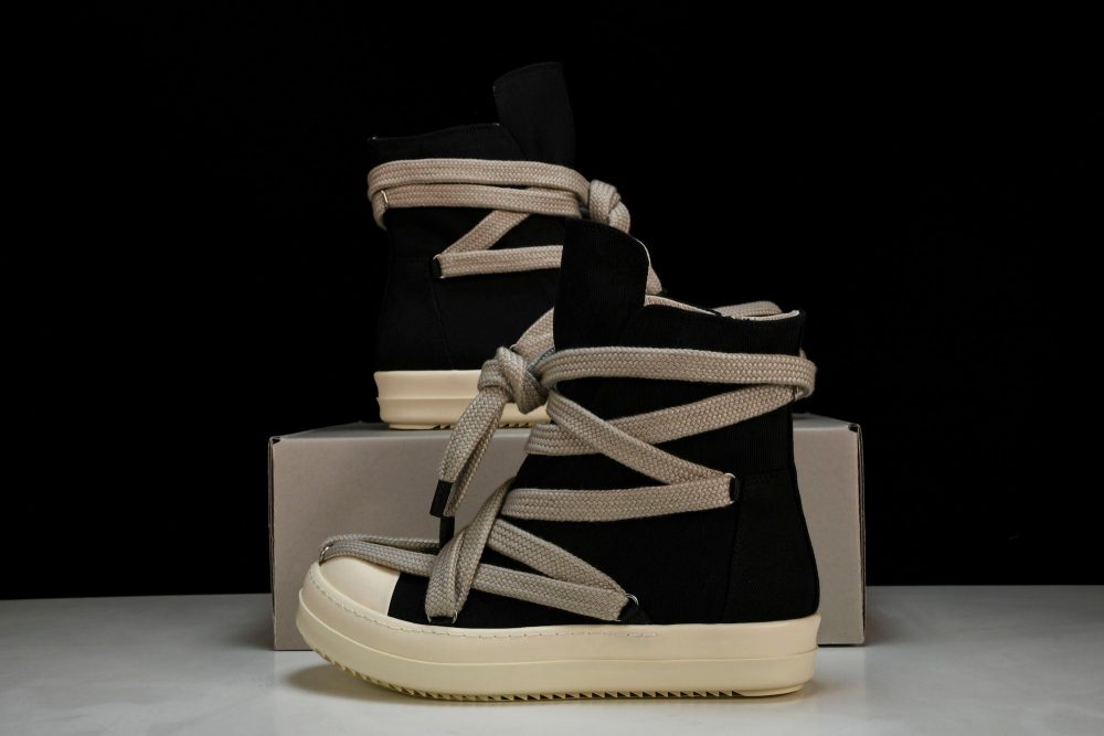 Rick Owens DRKSHDW Hexa High 'Black Pearl' - Image 21