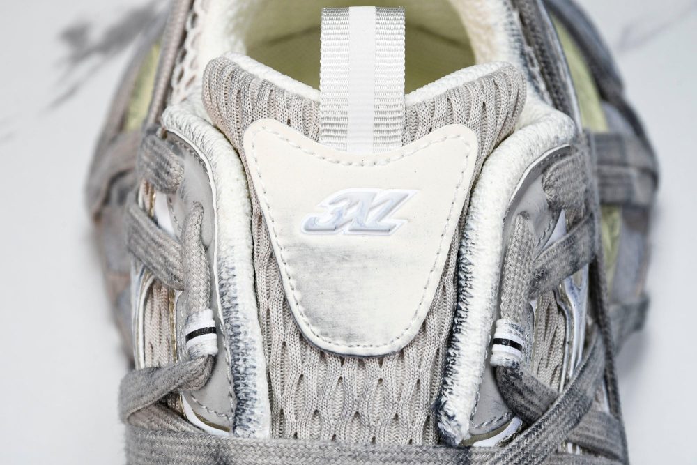 3XL Sneaker Extreme Lace 'Silver' - Image 11