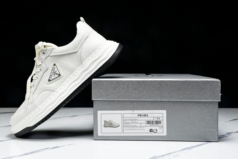 Prada Downtown Sneaker 'Wavy Sole White' - Image 22