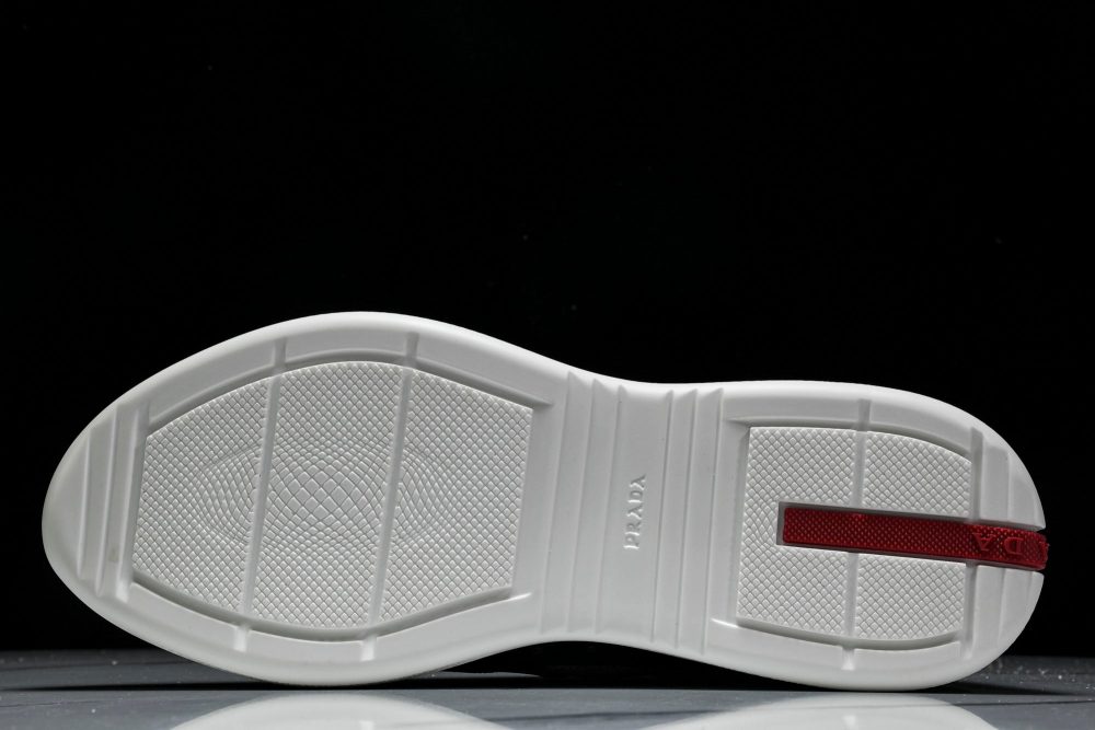 Prada America's Cup Sneaker 'Navy Blue Silver' - Image 5