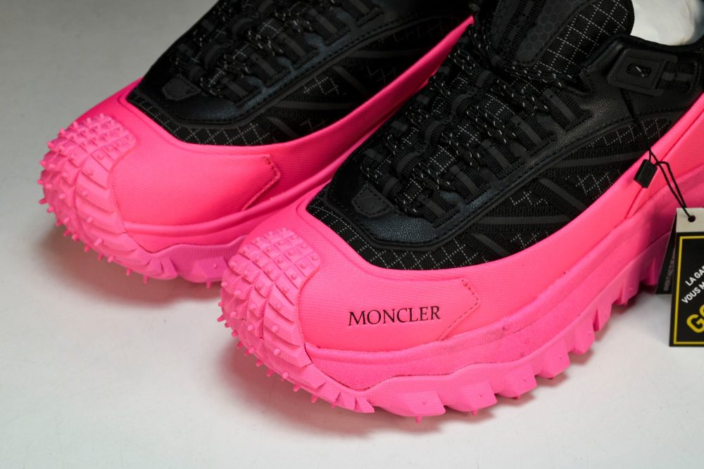 Moncler Trailgrip GTX 'Pink Black' - Image 18
