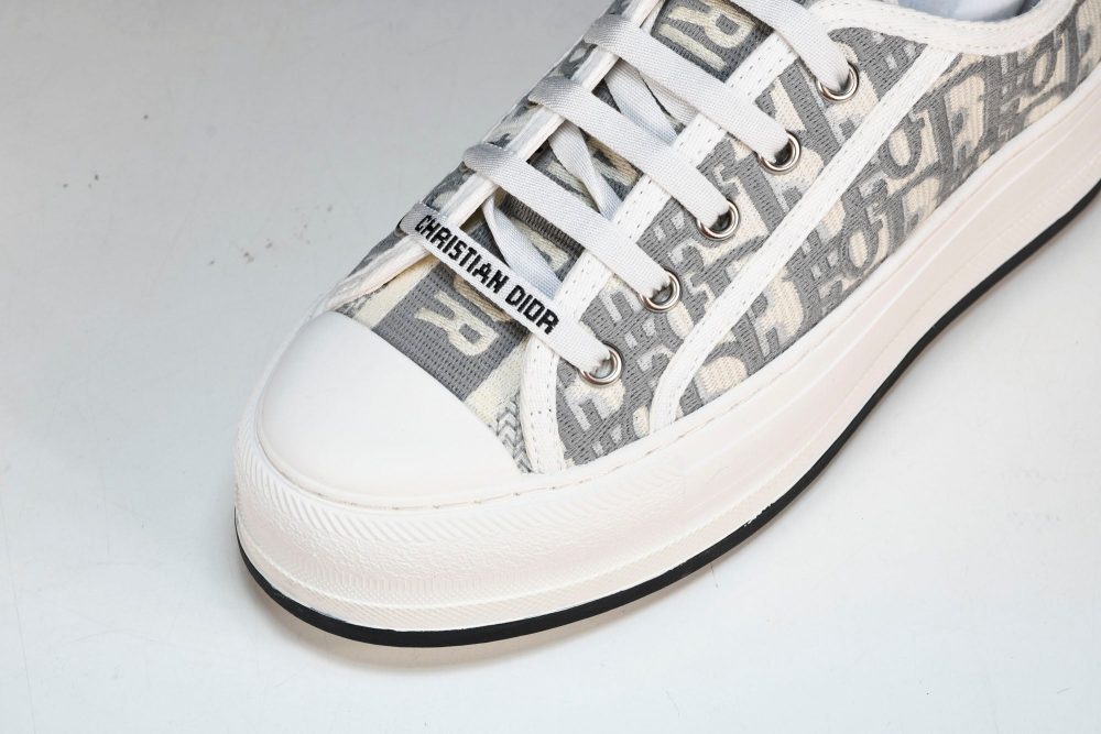 D1or Walk'N'D1or Platform Sneaker 'Oblique Grey' - Image 9