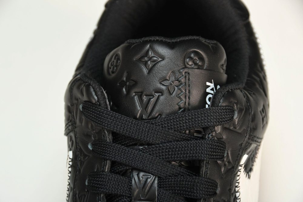 Louis Vuittоп x AF1 by Virgil Abloh 'Black' - Image 11