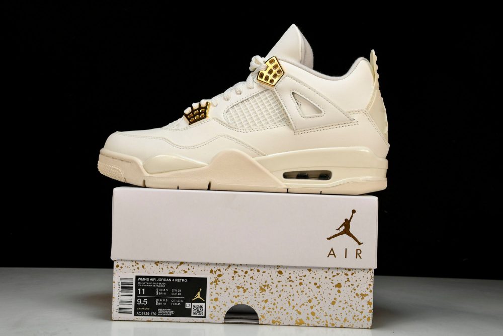 AJ4 Retro 'Metallic Gold' - Image 29