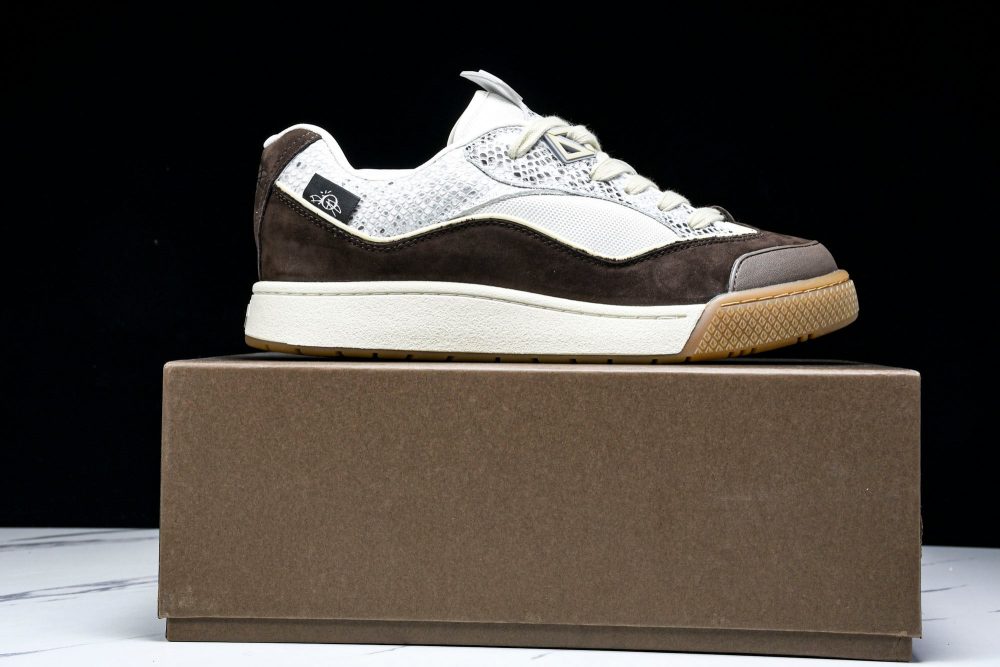 Travis Scott x D1or B713 Cactus Jack 'Beige Brown Python' - Image 21
