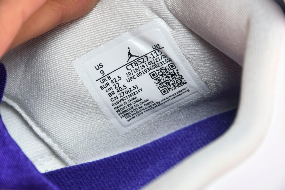 AJ4 Retro OG 'Purple Metallic' - Image 14