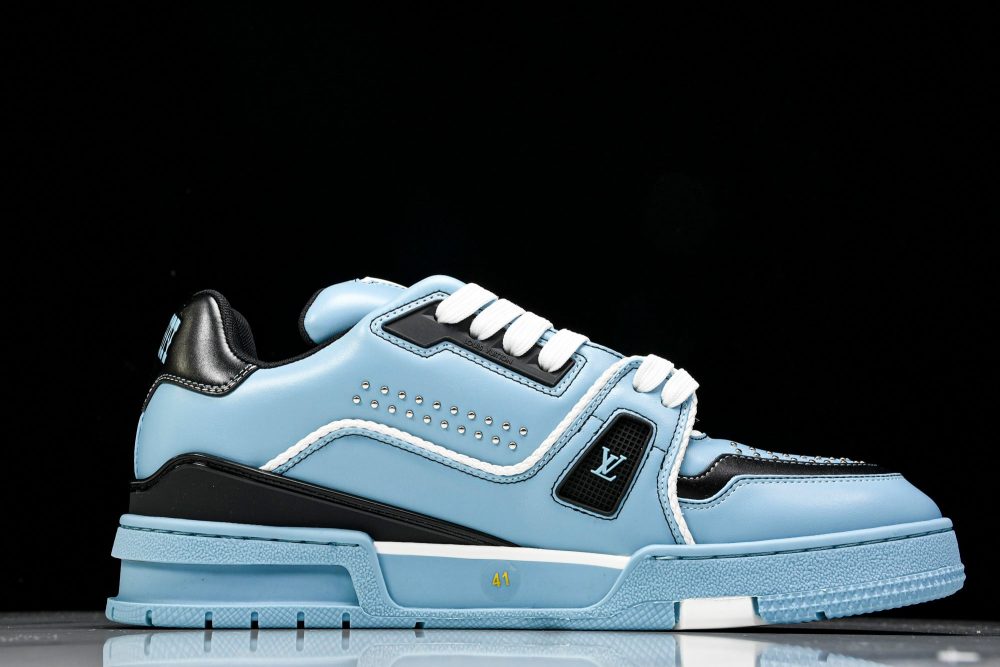 Louis Vuittоп Trainer Low Western 'Blue' - Image 3