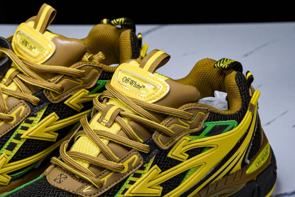 Off-White "Be Right Back" Sneaker 'Yellow Brown' - Image 21