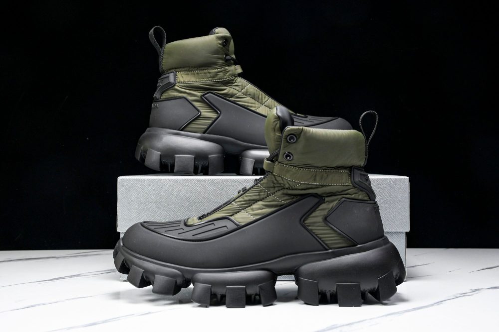 Prada Cloudburst Thunder High 'Army Green Black' - Image 20