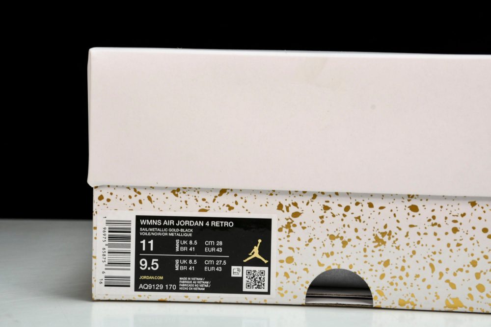 AJ4 Retro 'Metallic Gold' - Image 31