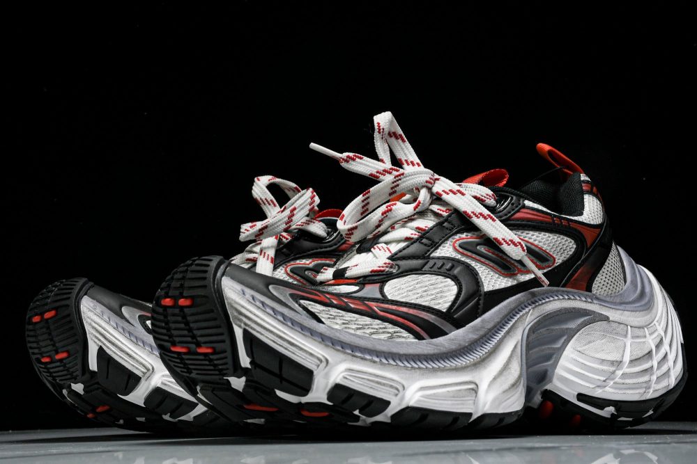 10XL Sneaker 'White Black Red' - Image 2