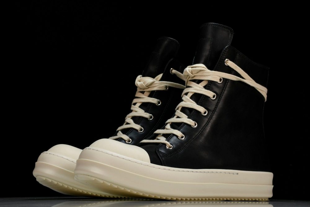 Rick Owens Ramones High EDFU 'Black Milk' - Image 2