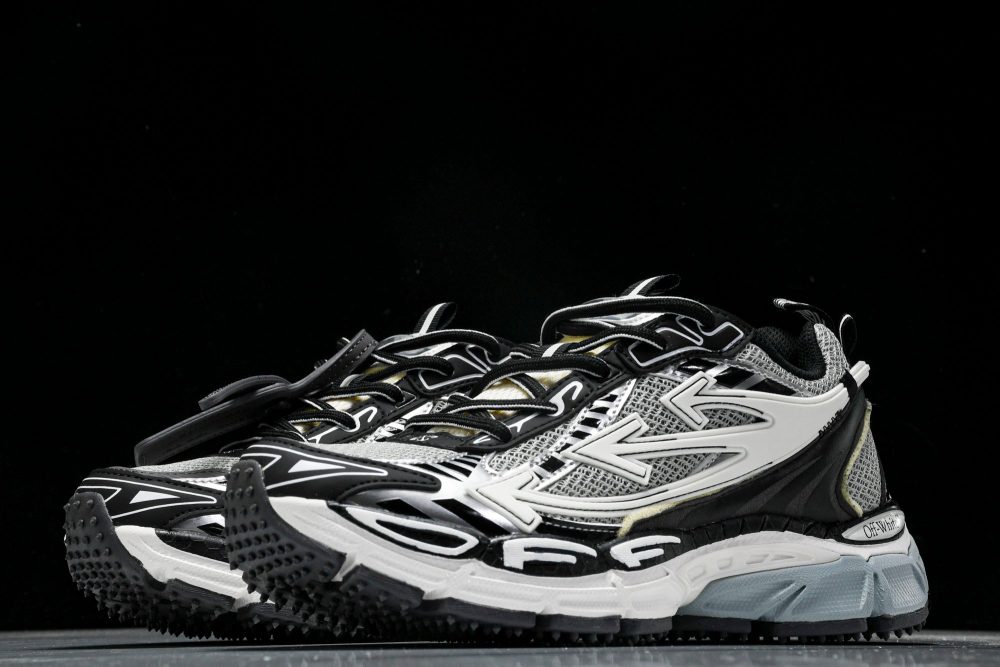 Off-White "Be Right Back" Sneaker 'Silver' - Image 2