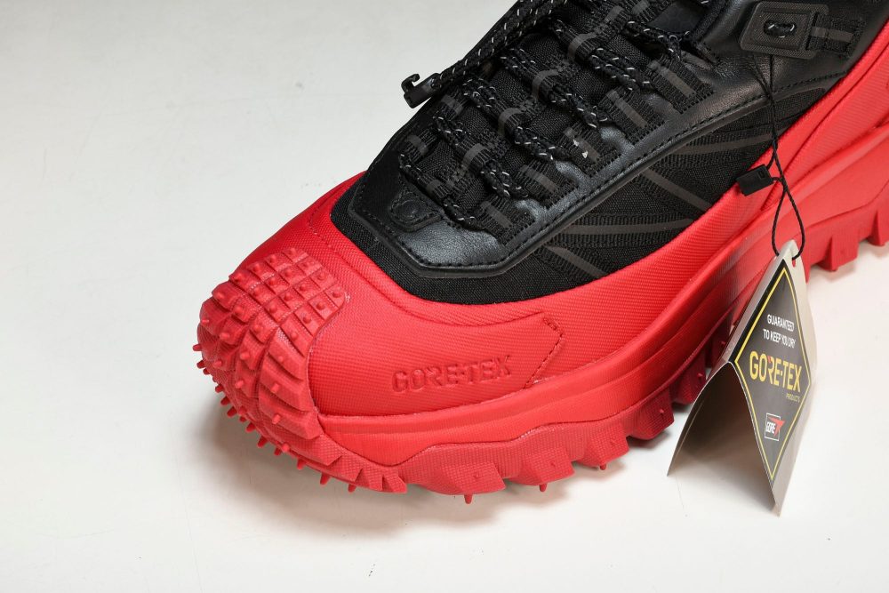 Moncler Trailgrip GTX 'Red Black' - Image 9