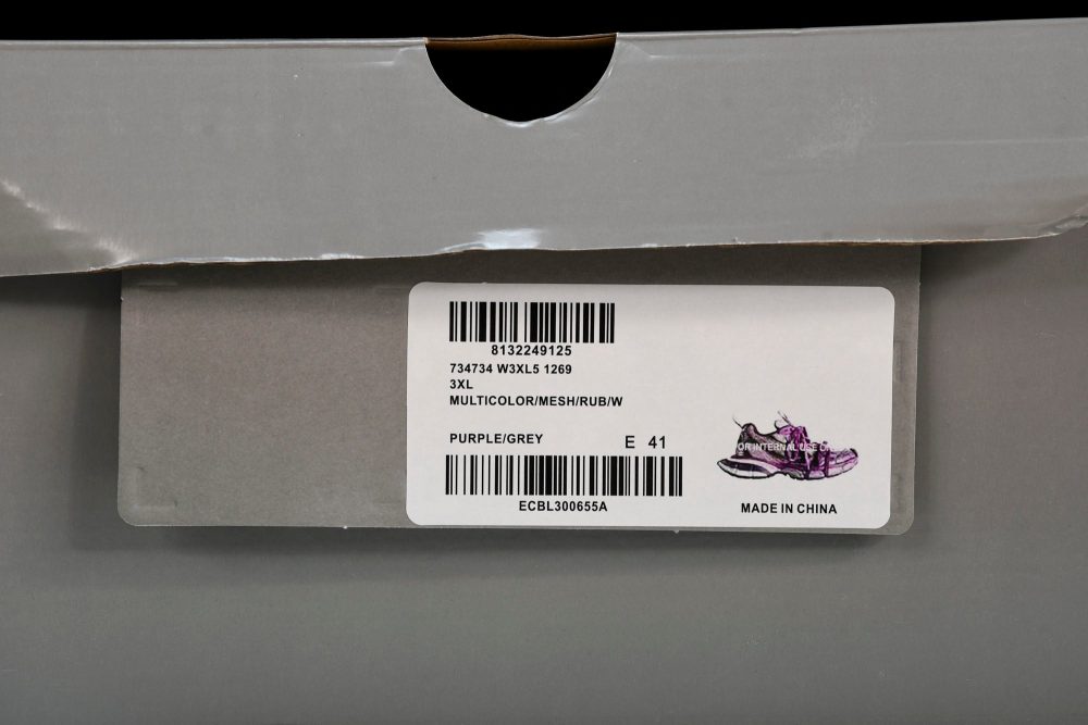 3XL Sneaker 'Purple Grey' - Image 31