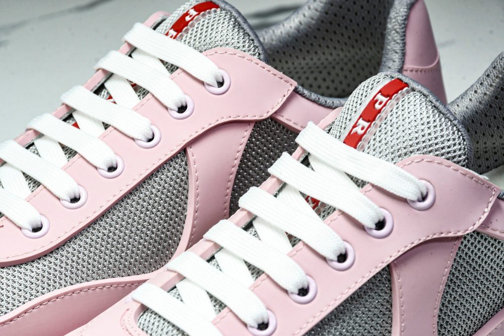 Prada America's Cup Sneaker Soft Rubber 'Pink' - Image 18