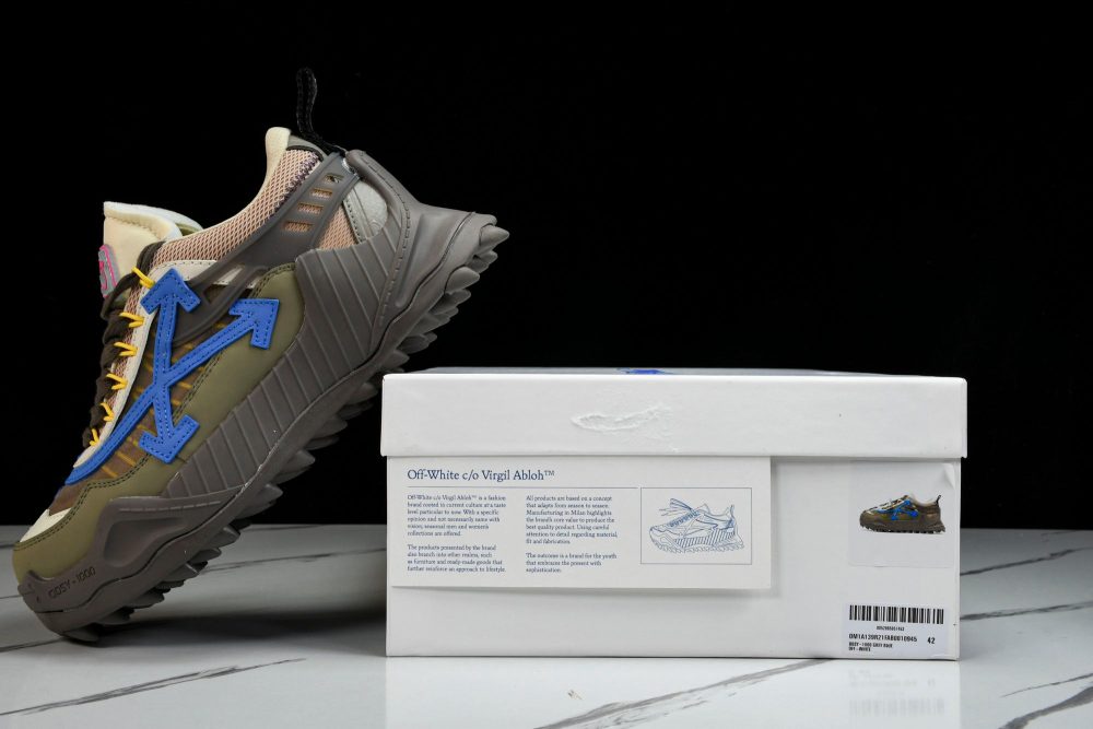 Off-White ODSY-1000 'Brown Grey Blue' - Image 26