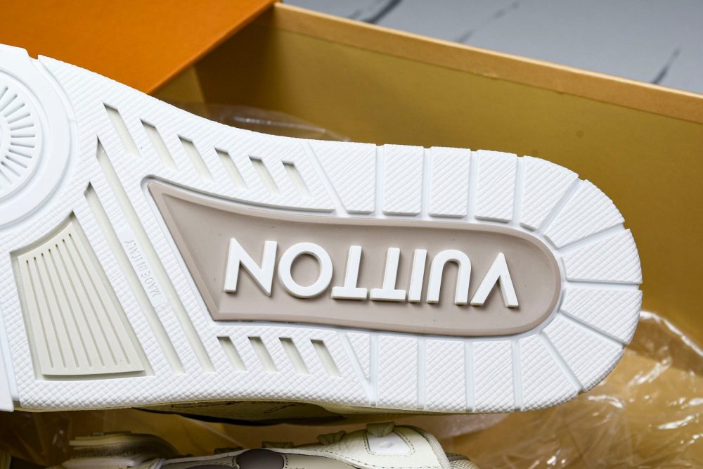 Louis Vuittоп Trainer Low Velcro Strap 'Brown White' - Image 24