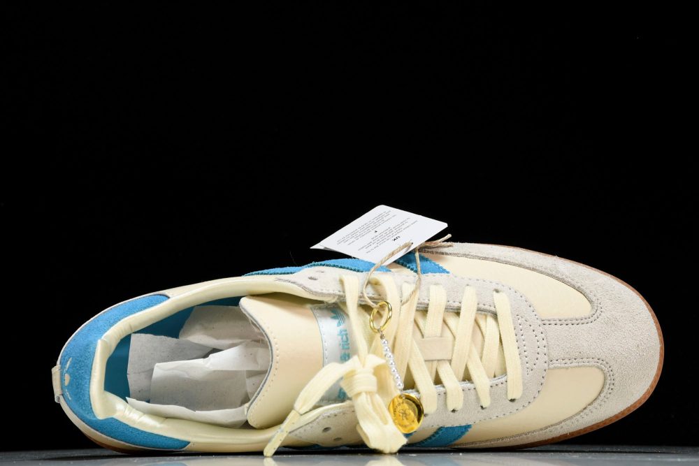 Samba x Sporty & Rich 'Cream Blue' - Image 4