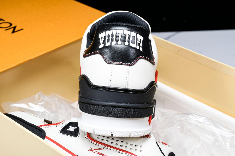 Louis Vuittоп Trainer Low Western 'White Red' - Image 26