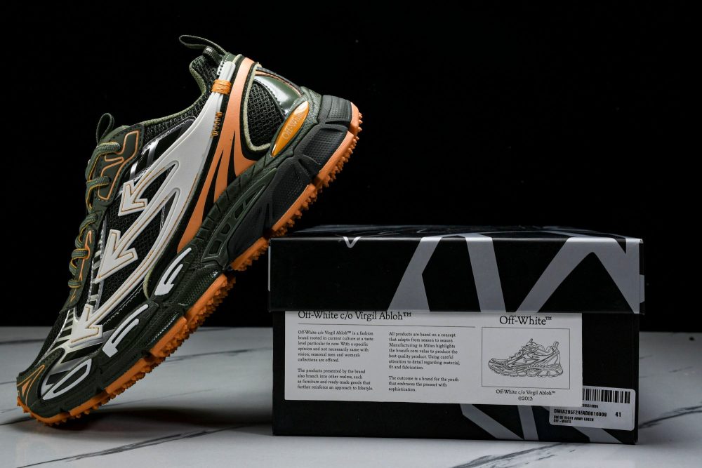 Off-White "Be Right Back" Sneaker 'Army Green' - Image 24