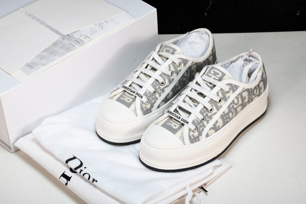 D1or Walk'N'D1or Platform Sneaker 'Oblique Grey' - Image 23