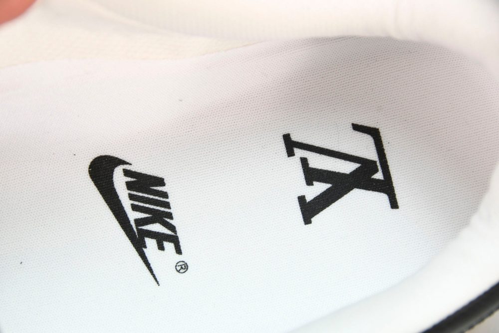Louis Vuittоп x AF1 by Virgil Abloh 'Black White' - Image 14