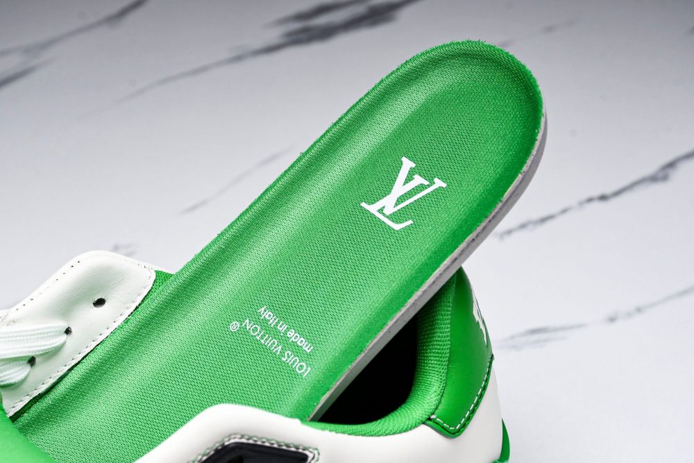 Louis Vuittоп Trainer Low Western 'White Green' - Image 13