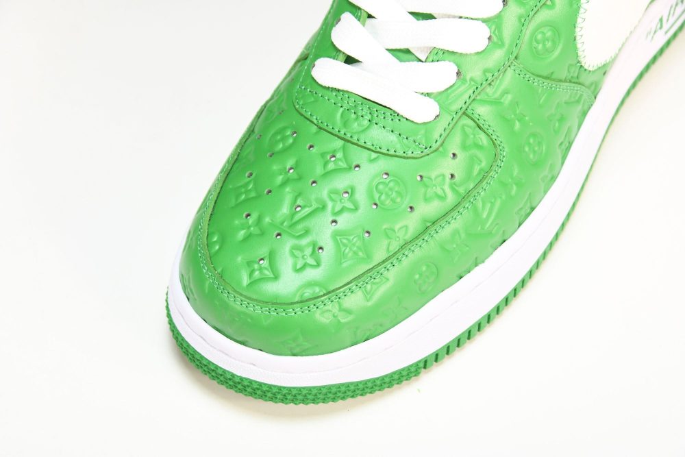 Louis Vuittоп x AF1 by Virgil Abloh 'Green' - Image 9