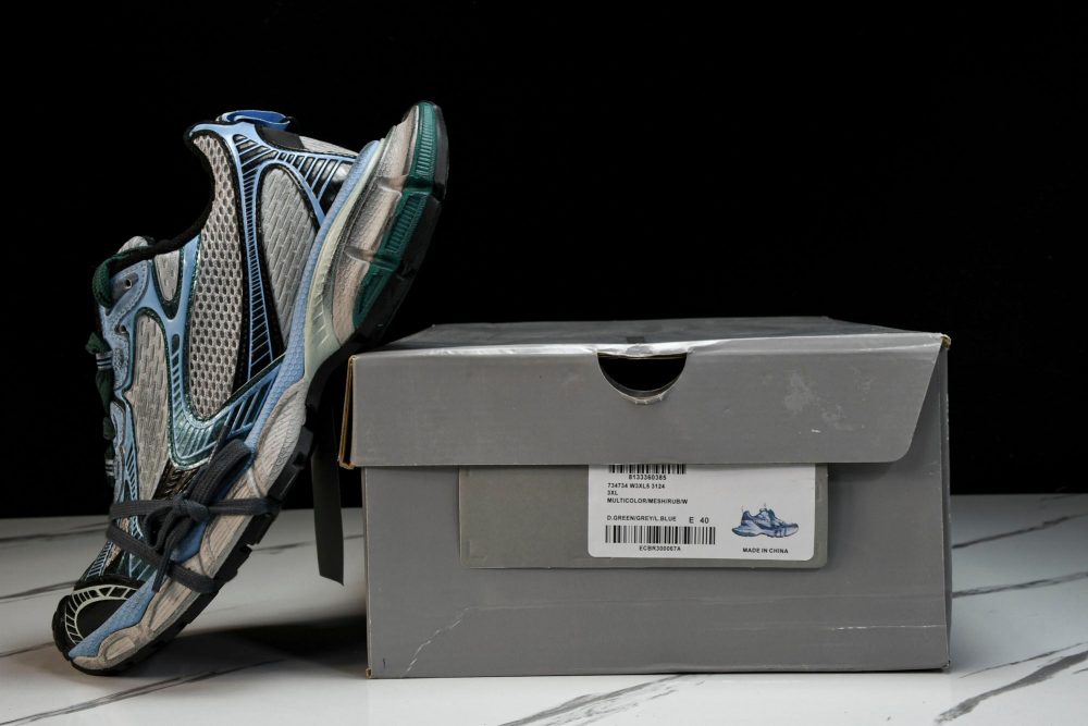 3XL Sneaker 'Grey Blue Green' - Image 26