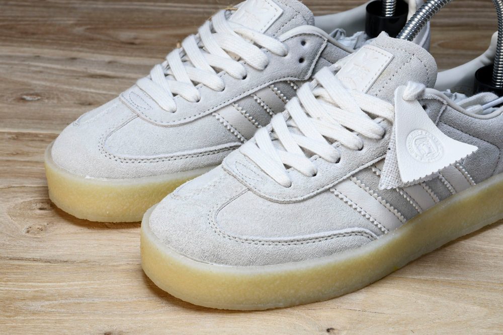 AD x Clarks '8th Street Samba' by Ronny Fieg 'Grey' - Image 19