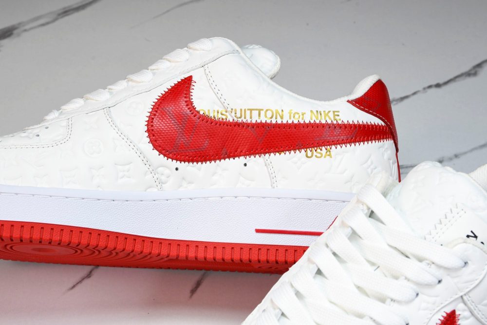 Louis Vuittоп x AF1 by Virgil Abloh 'Ghana' - Image 9