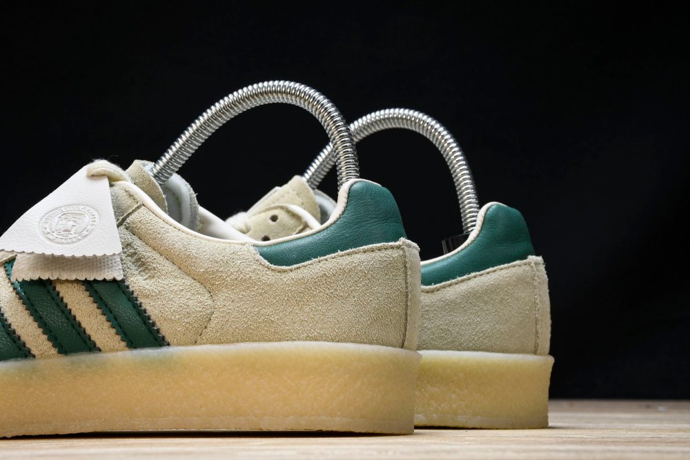 AD x Clarks '8th Street Samba' by Ronny Fieg 'White Green' - Image 8