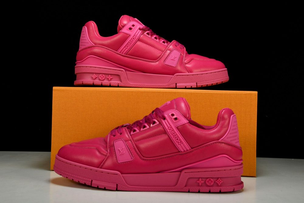 Louis Vuittоп Trainer Low Padded 'Fuchsia' - Image 21