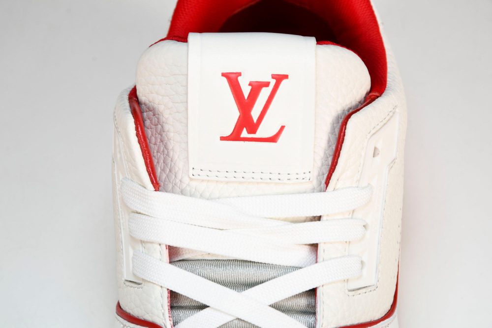 Louis Vuittоп Trainer Low 'Signature White Red' - Image 11
