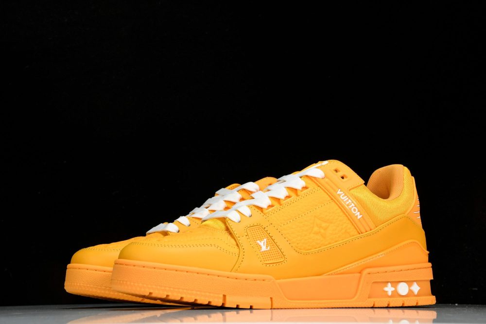 Louis Vuittоп Trainer Low 'Yellow Embossed' - Image 2