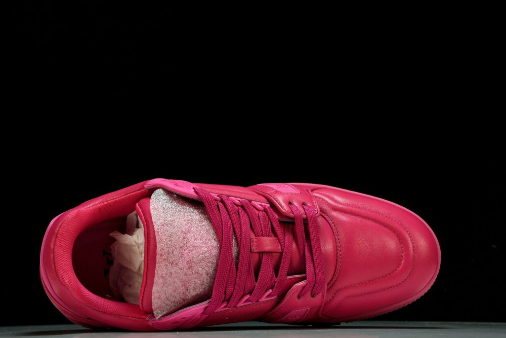 Louis Vuittоп Trainer Low Padded 'Fuchsia' - Image 4
